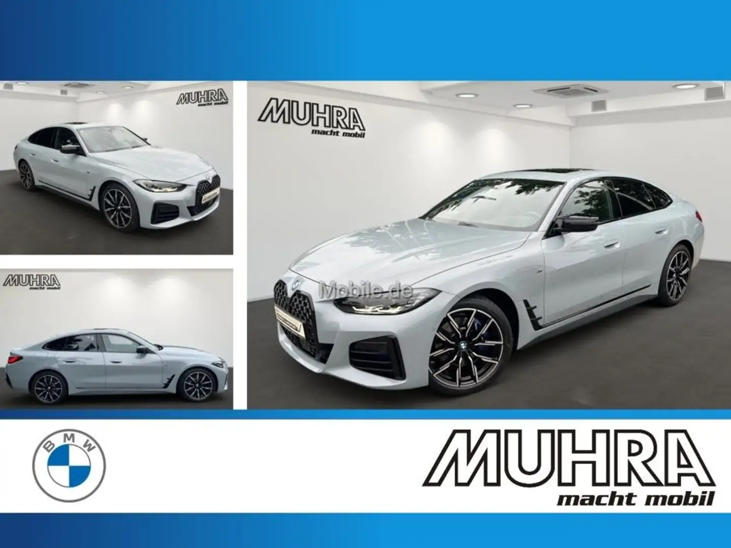 BMW 440 M440i xDrive Gran Coupe 19" DA Prof. Sthzg. HUD Szary - 1