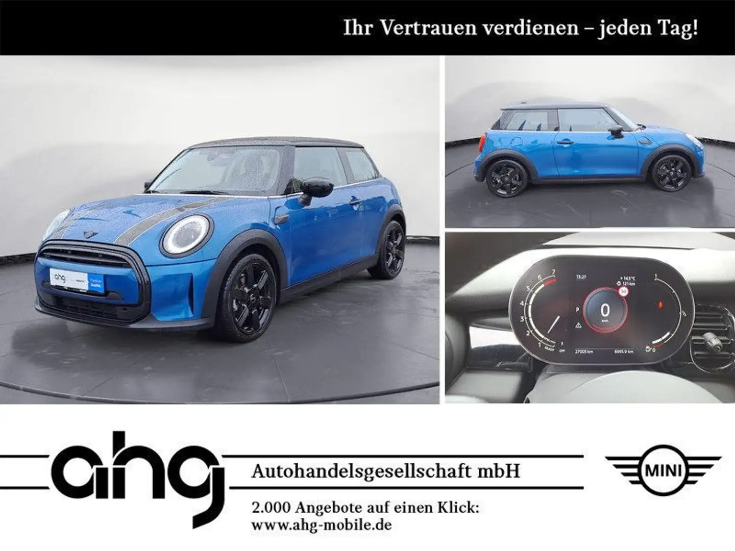 MINI Cooper Classic Trim Steptronic Navi DSG Bluetoot Blau - 1