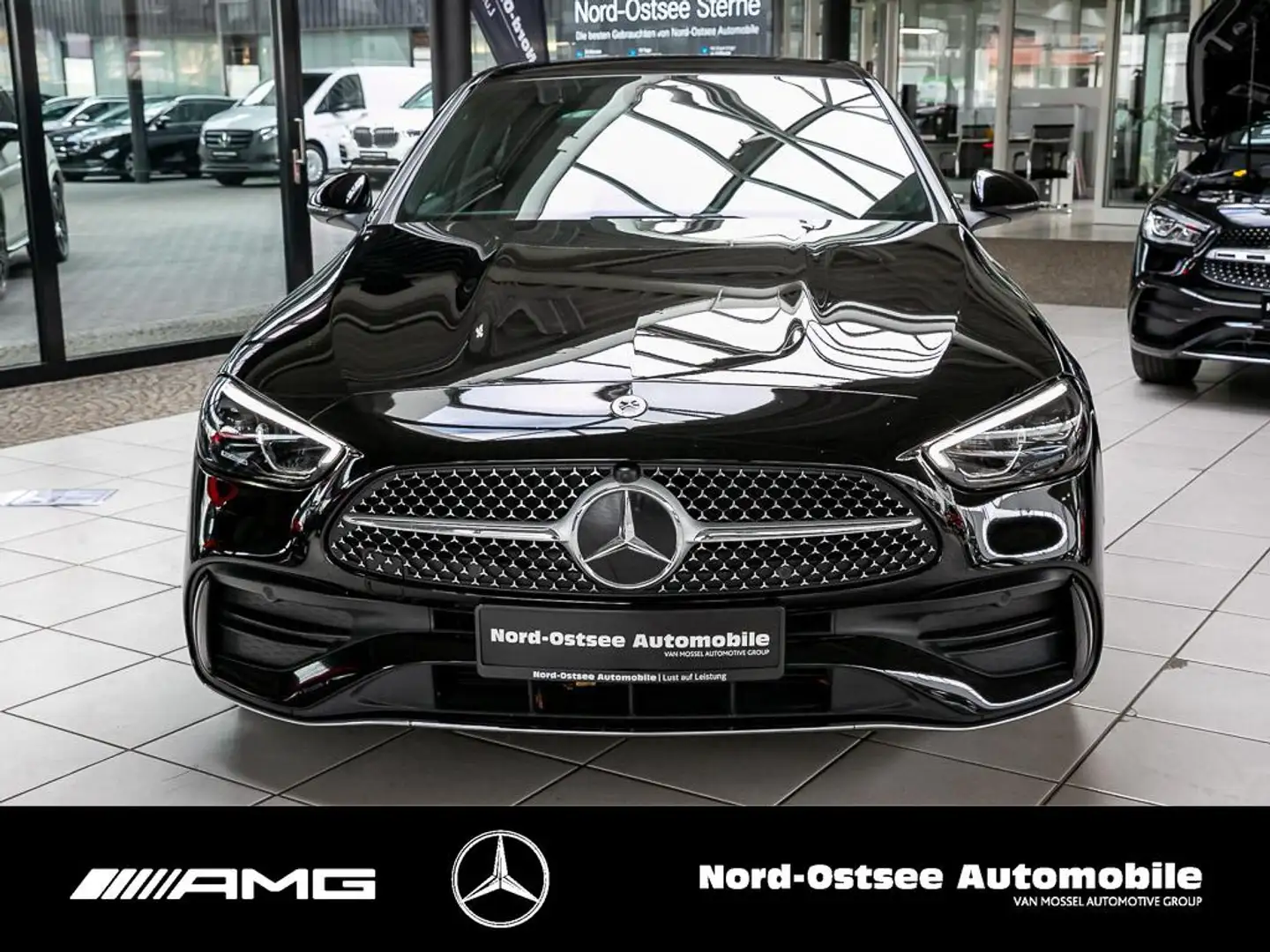 Mercedes-Benz C 220 d AMG KAMERA NAVI PREMIUM LED AHK SHZ Noir - 2