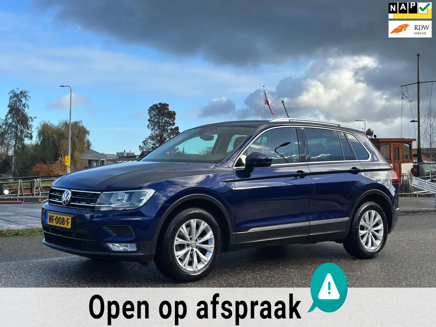 Volkswagen Tiguan 1.4 TSI DEALER ONDERHOUDEN 1E EIGNAAR LED Blauw - 1
