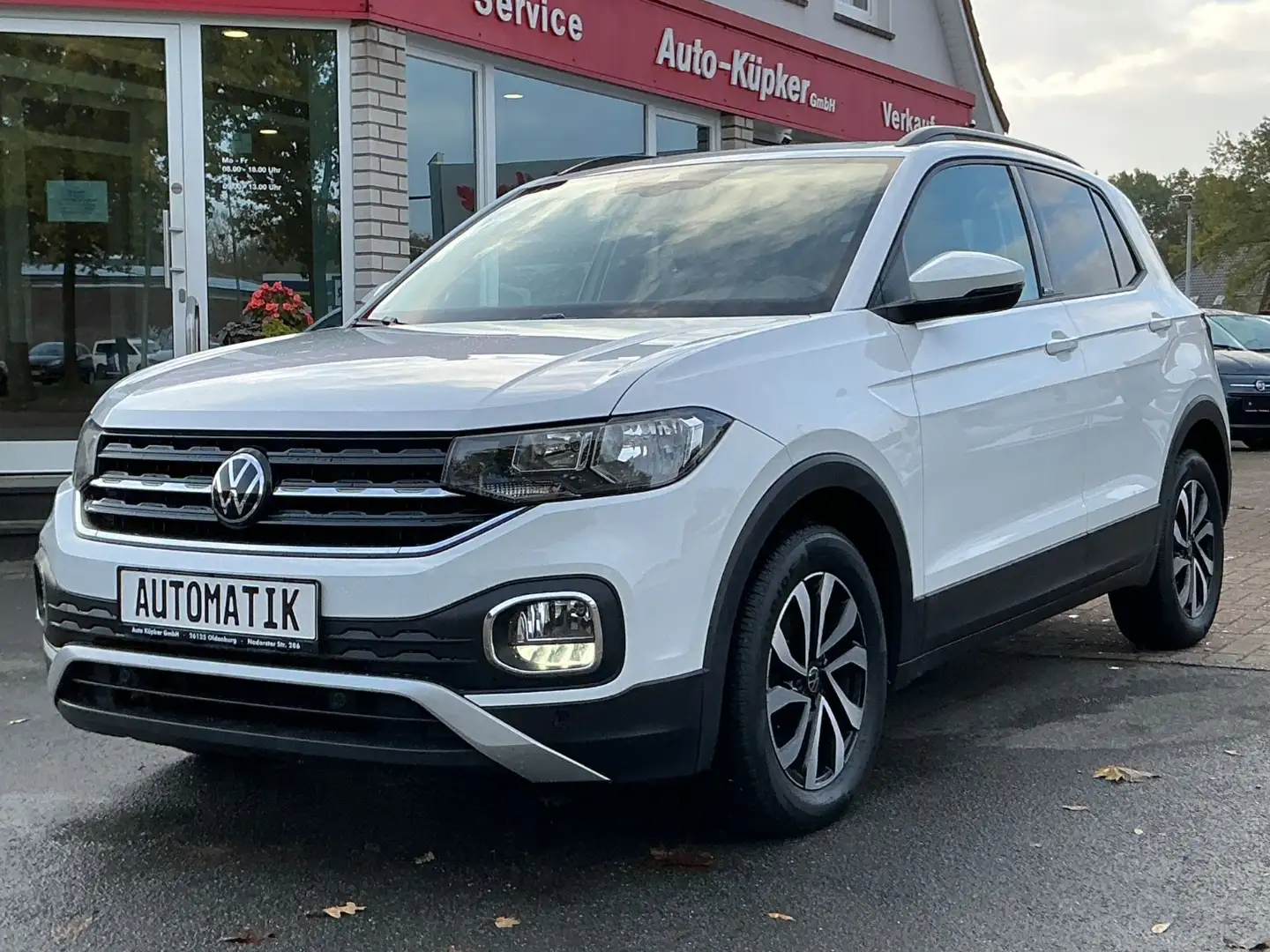 Volkswagen T-Cross Active 1.0 TSI DSG SHZ PDC CarPlay NAVI Weiß - 1