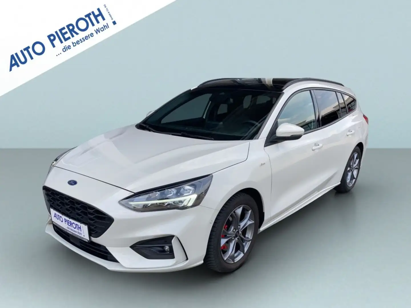 Ford Focus Turnier 1.0 EcoBoost Hybrid ST-LINE X Weiß - 1