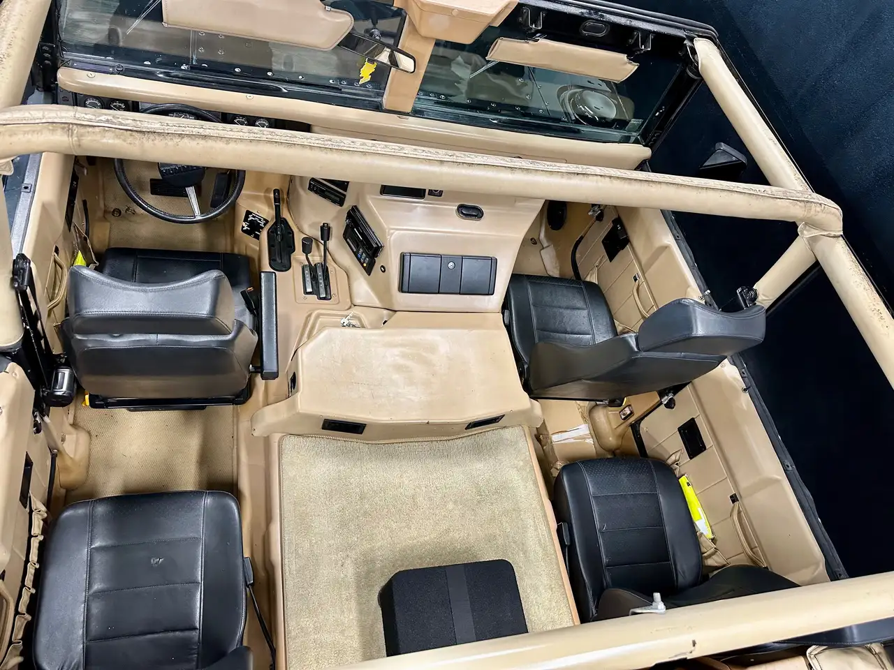 HUMMER H1 SUT OPEN TOP CIVILE ASI 6.5 TARGA ORO PAT B, foto 9