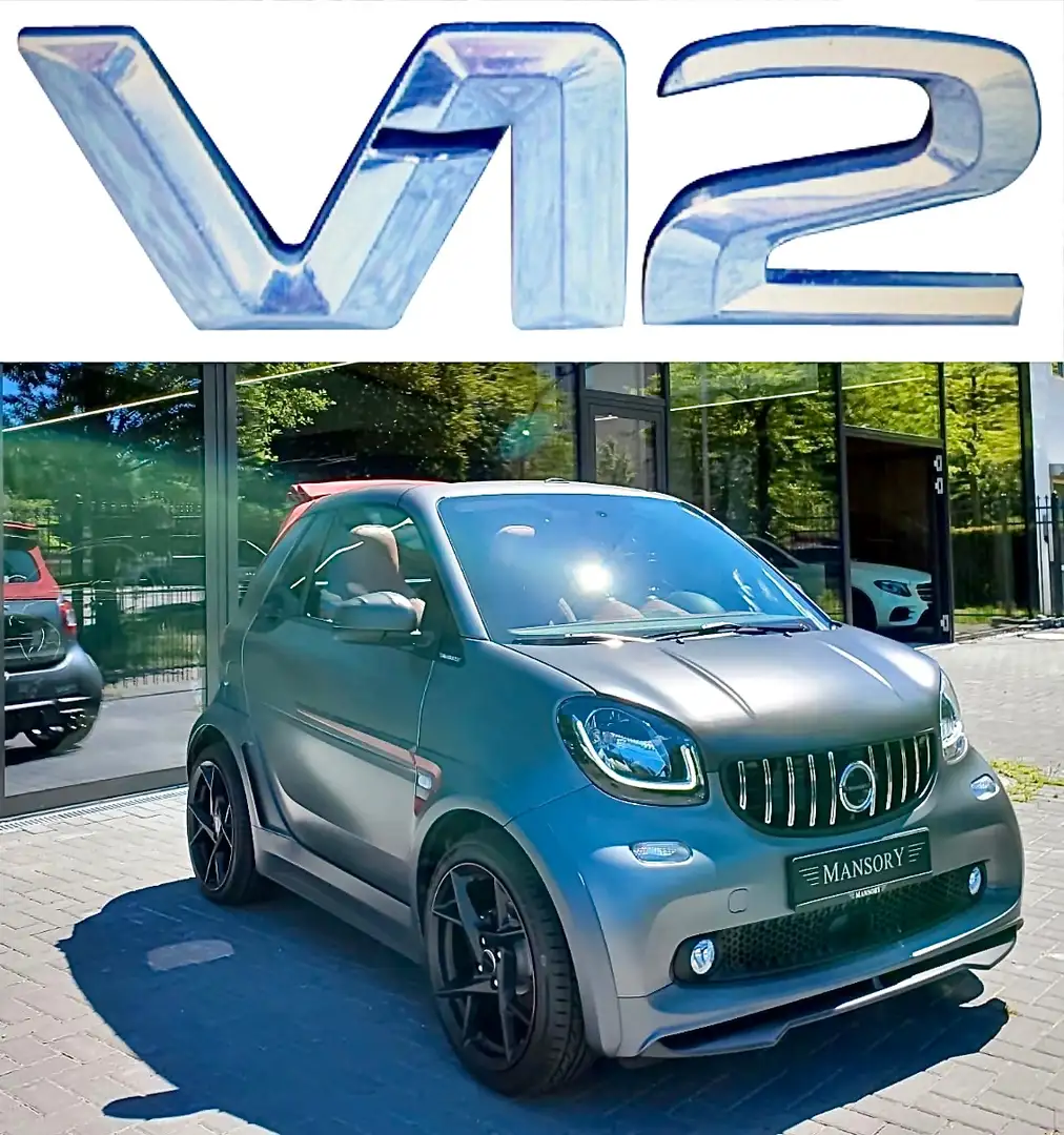 smart forTwo Fortwo Cabrio MANSORY WIDE BODY - 125 CV Gris - 1