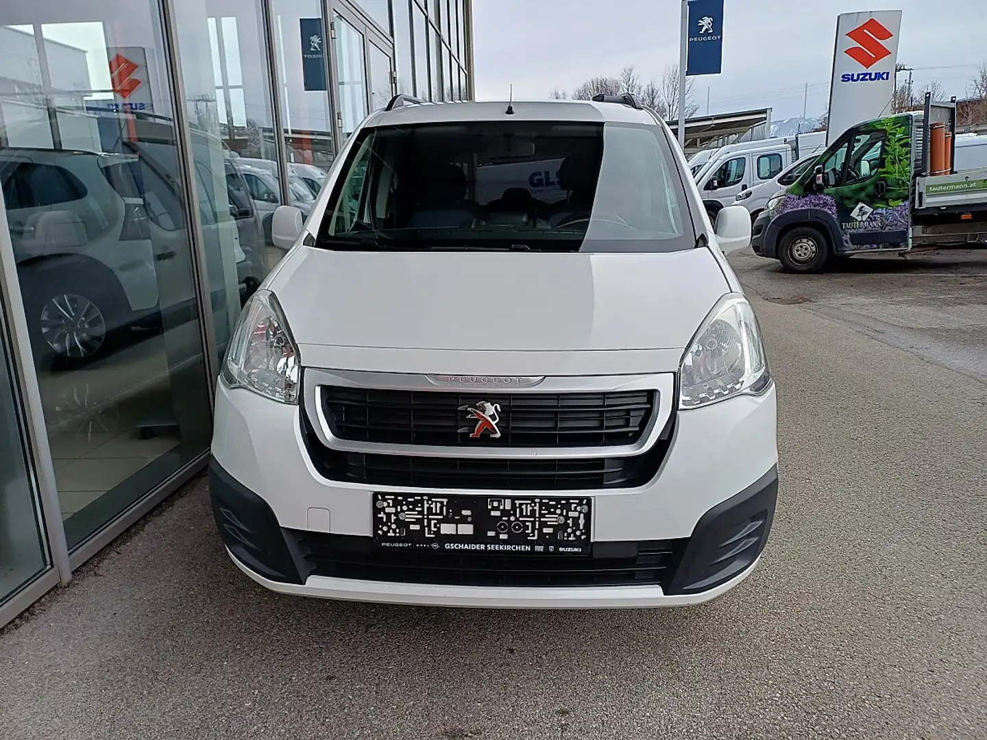 Peugeot Partner Tepee Active 1,6 BHDI 100 S&S Weiß - 2