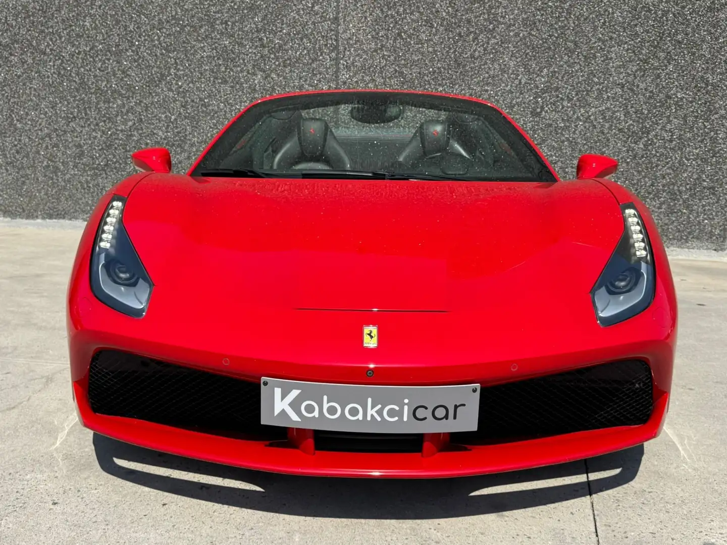 Ferrari 488 3.9 Turbo V8 F1 // CARNET COMPLET // BELGIUM CAR Czerwony - 2