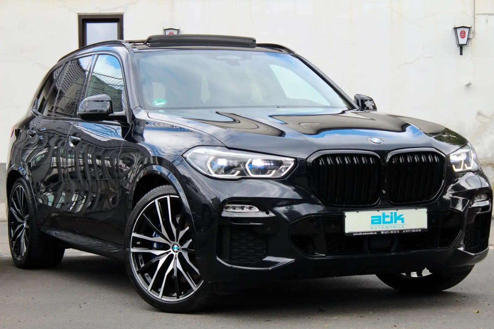 BMW X5 VoLL M-SPORT 22" MASSAGE 360° SITZKLIMA STAND Noir - 1