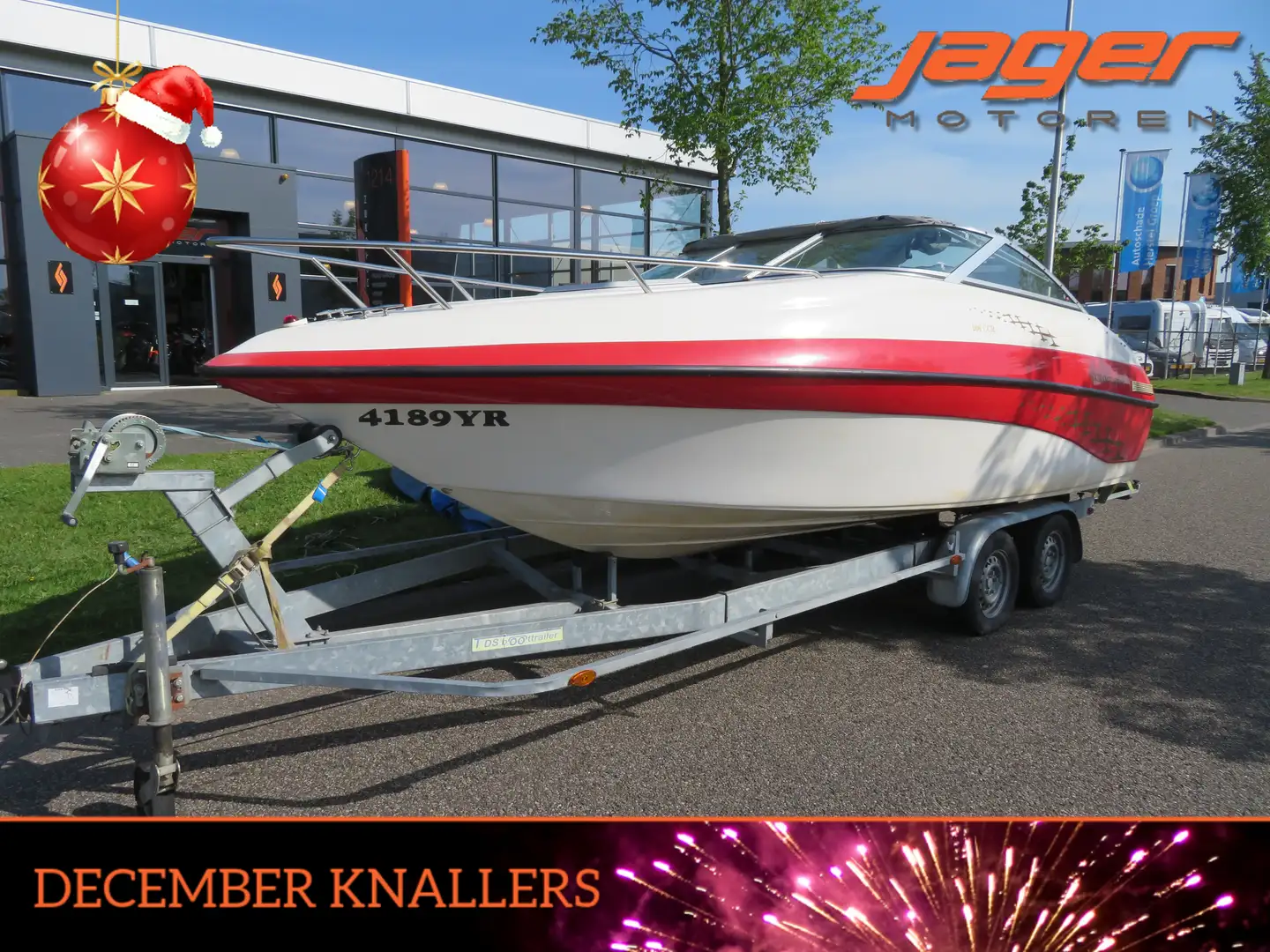 Overig CROWNLINE 206 CCR 4.3 V6 VOLVO PENTA TRAILER Rood - 1