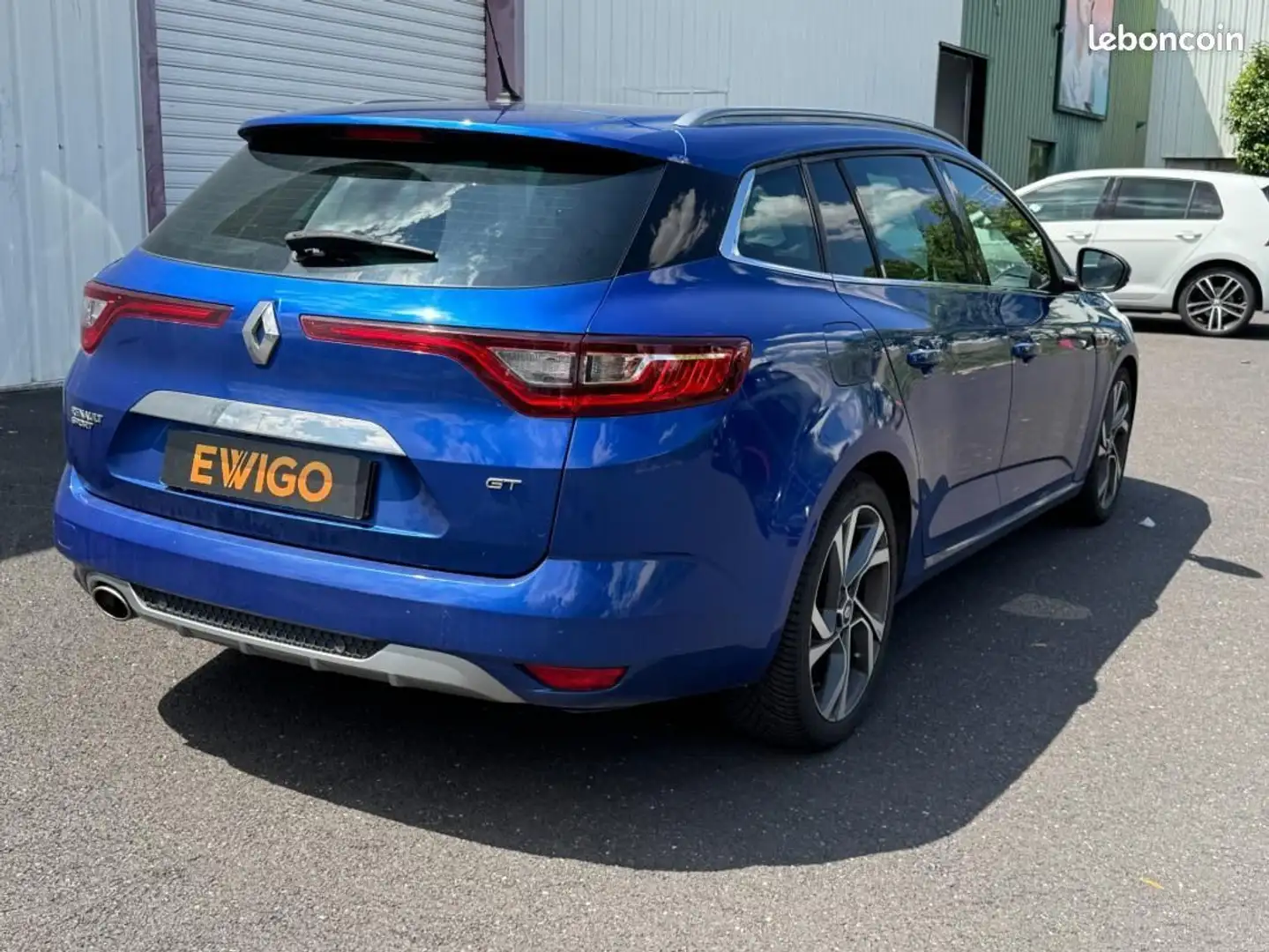 Renault Megane Mégane GT ESTATE 1.6 TCE 205CH ENERGY EDC BVA-CAME Bleu - 2
