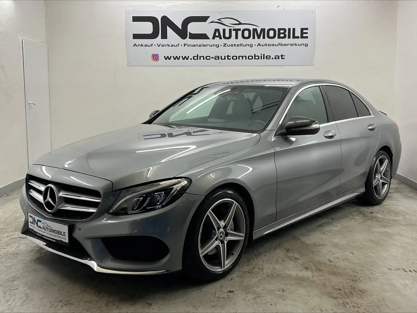 Mercedes-Benz C 220 BlueTEC AMG Line Aut.*HEAD-UP*SITZBELÜFTUNG* Grau - 1