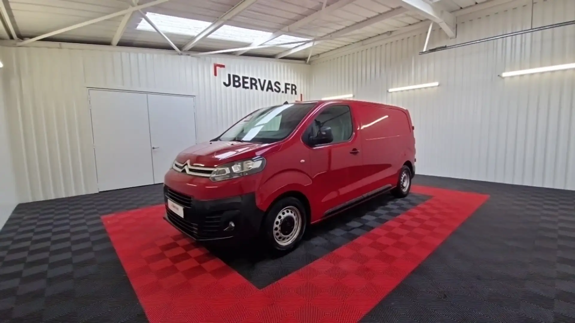 Citroen Jumpy Taille M BlueHDi 95 BVM Business Rouge - 1