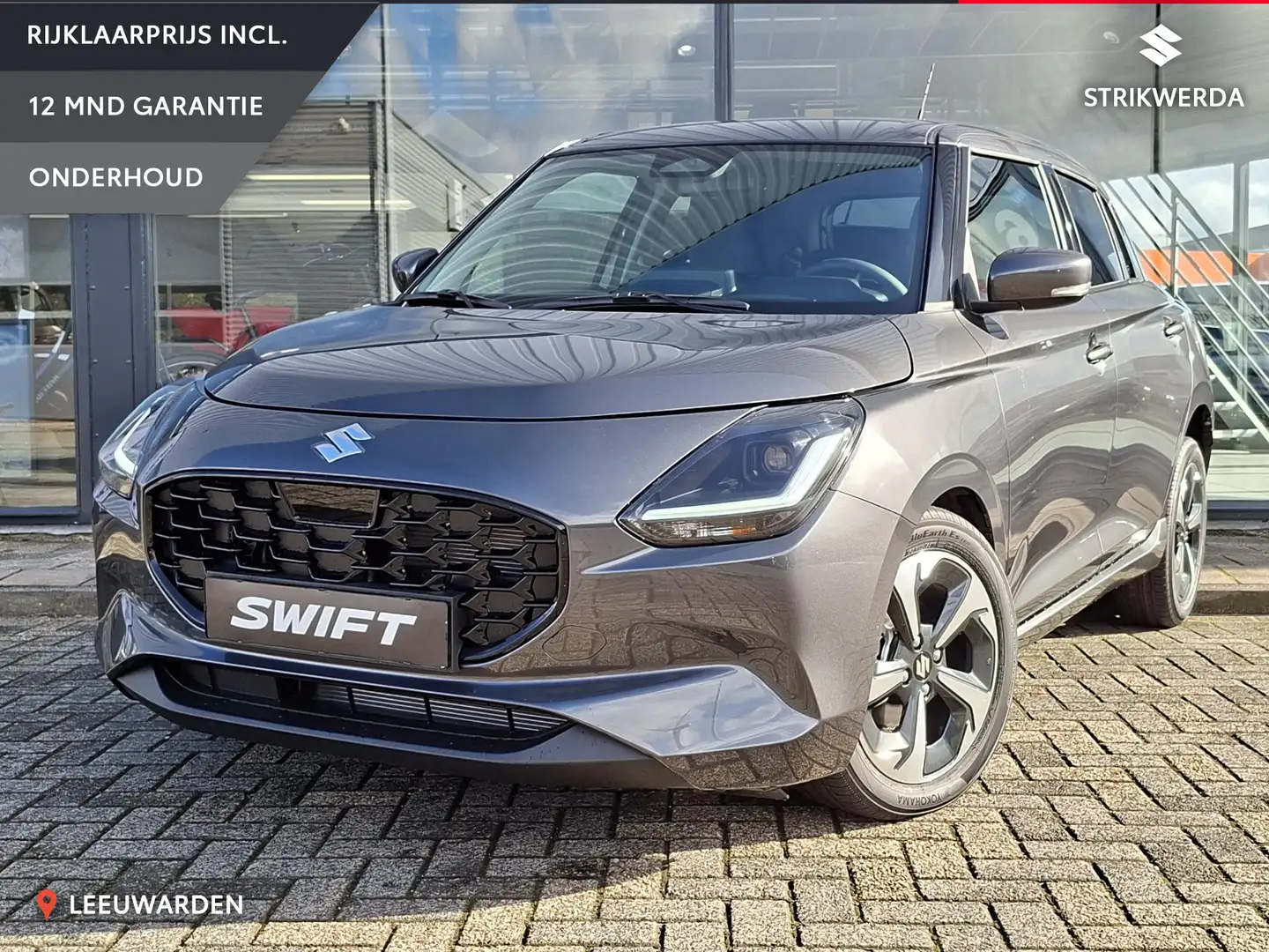 Suzuki Swift 1.2 Smart Hybrid CVT Automaat Navi/Clima/Carplay Grijs - 1