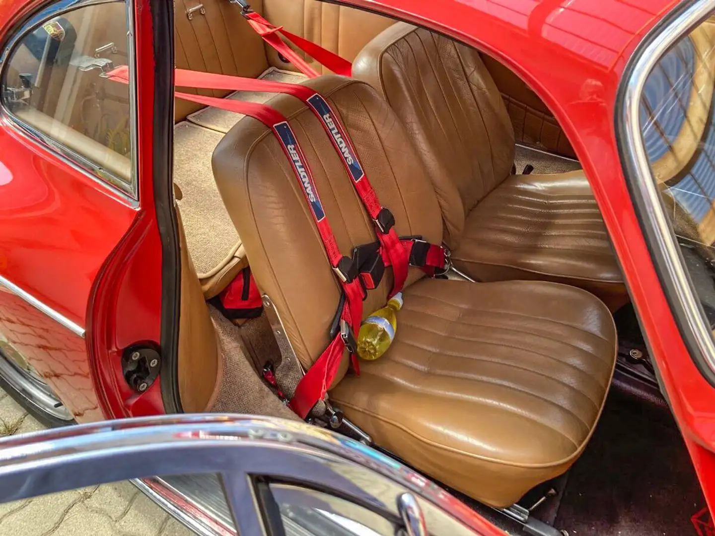Porsche 356 SC 1965 (Carrera 2-Trim / Note 2 / Matching!) Rot - 2