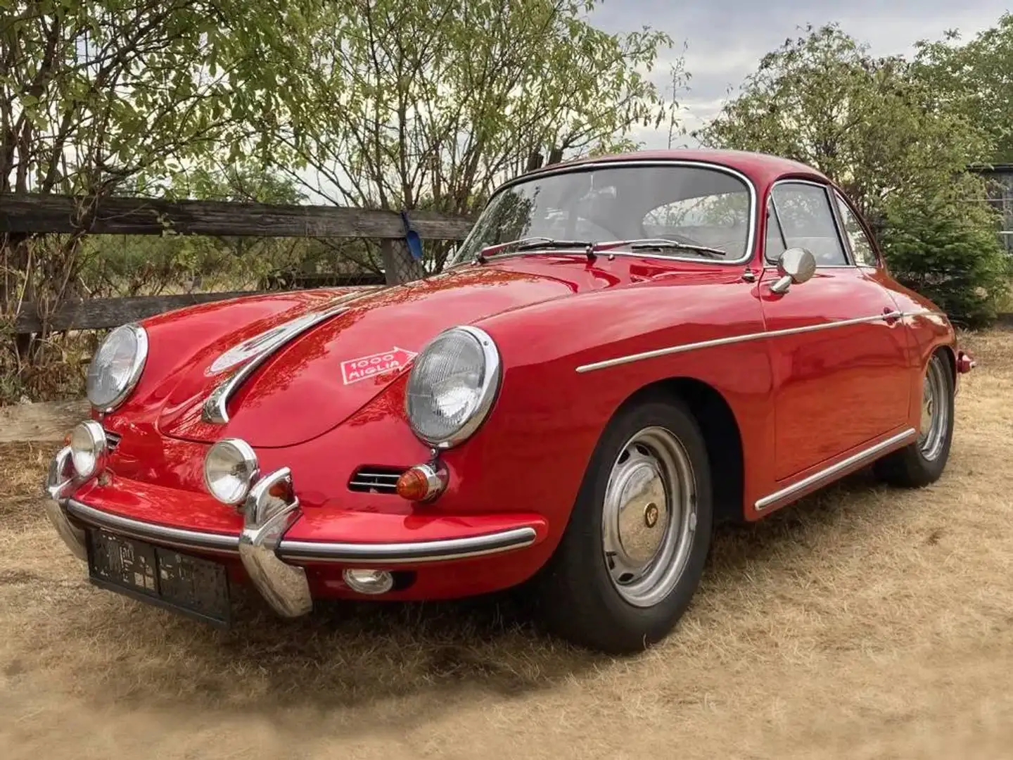 Porsche 356 SC 1965 (Carrera 2-Trim / Note 2 / Matching!) Rot - 1