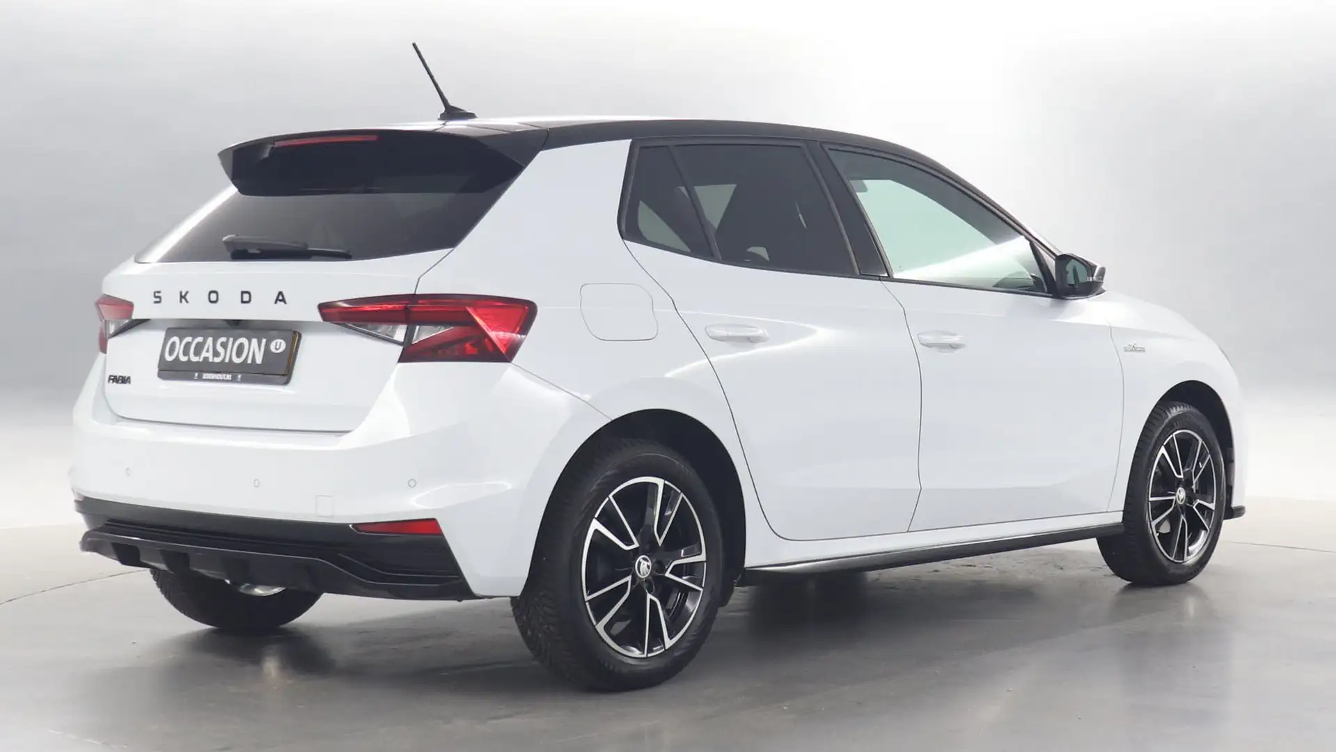 Skoda Fabia 1.0 TSI 95pk Monte Carlo / Navigatie via App Conne Blanc - 2