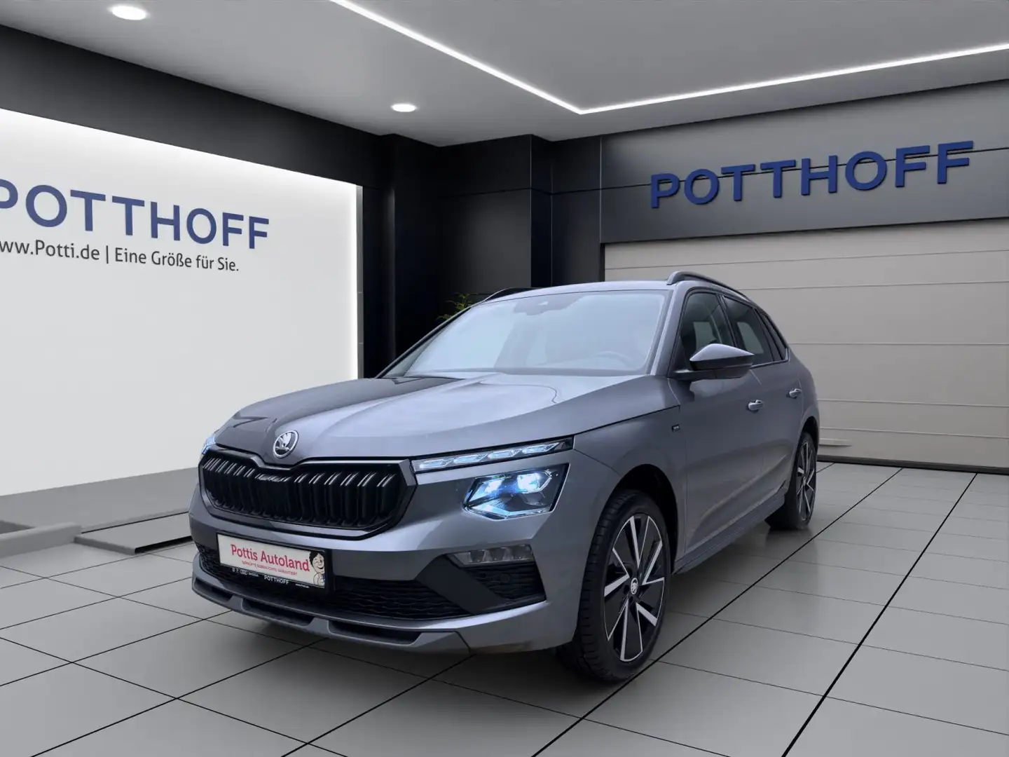 Skoda Kamiq 1.5 TSI DSG DRIVE AHK MATRIX NAVI KAMERA Grau - 1