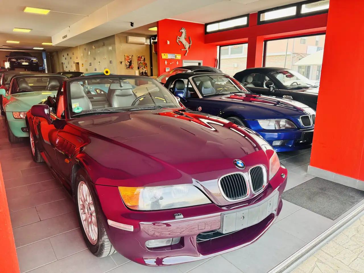 BMW Z3 Roadster 2.8 193cv VIOLET ROT, foto 3