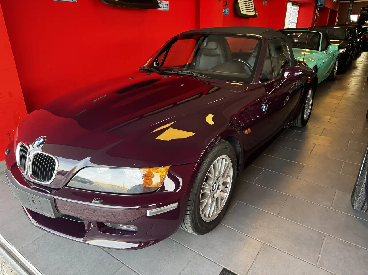BMW Z3 Roadster 2.8 193cv VIOLET ROT, foto 8