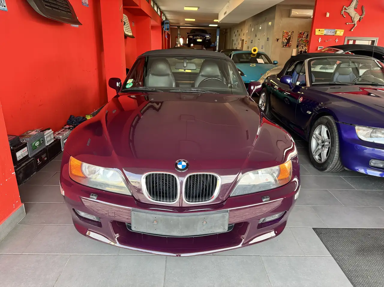 BMW Z3 Roadster 2.8 193cv VIOLET ROT, foto 11