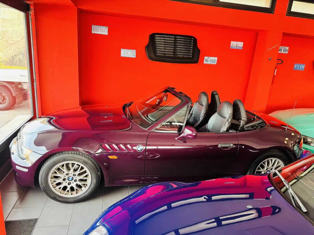 BMW Z3 Roadster 2.8 193cv VIOLET ROT, foto 4