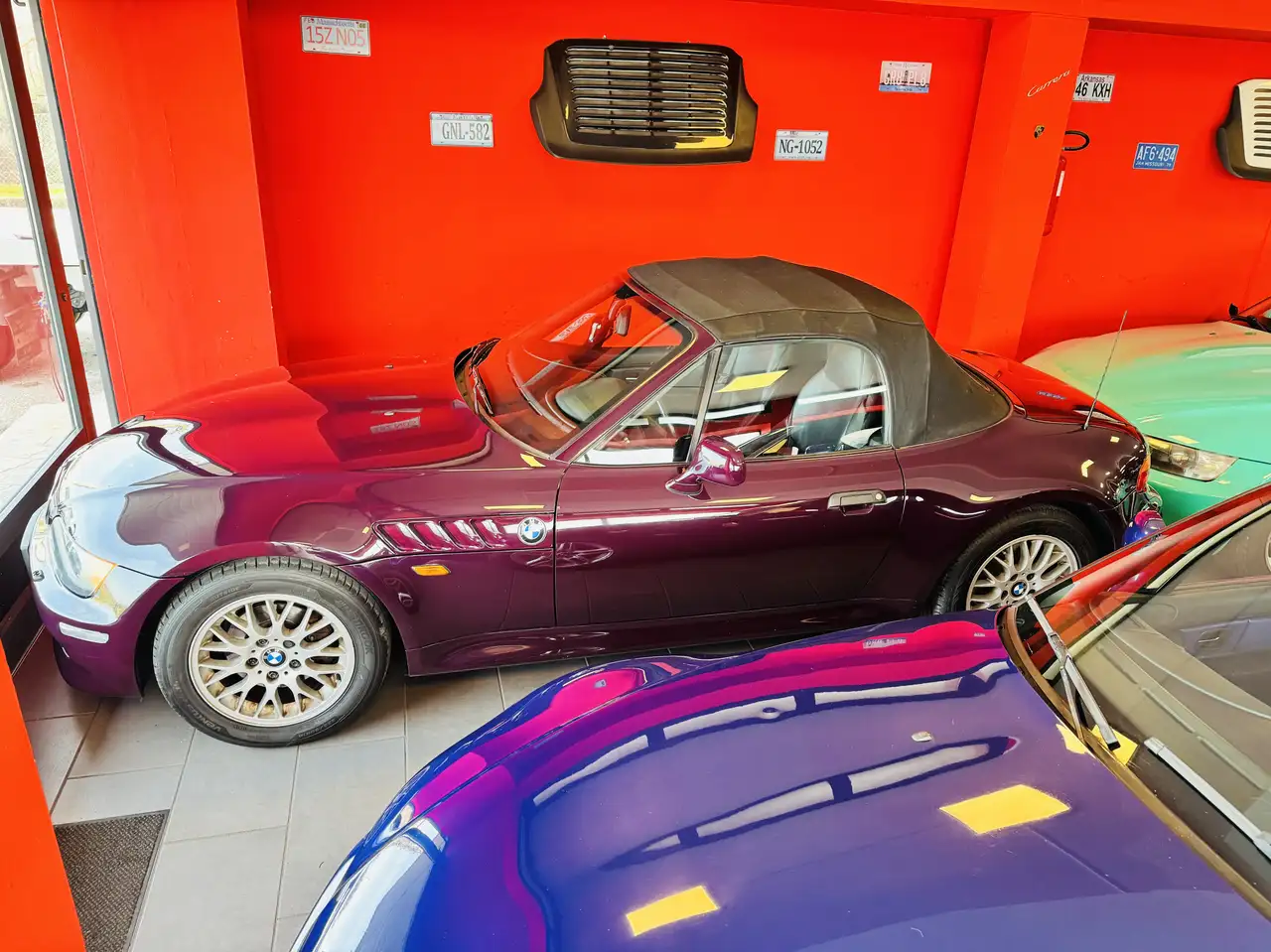 BMW Z3 Roadster 2.8 193cv VIOLET ROT, foto 9