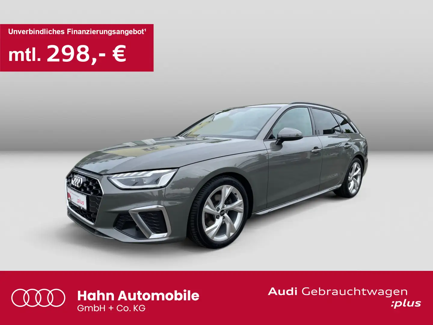 Audi A4 35TFSI S-trc S-line Navi AHK CAM Virtua Grau - 1