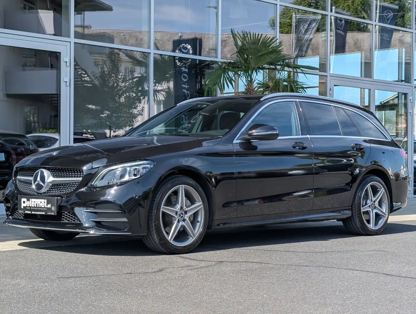 Mercedes-Benz C 200 d T-Modell AMG  Mbeam crna - 2