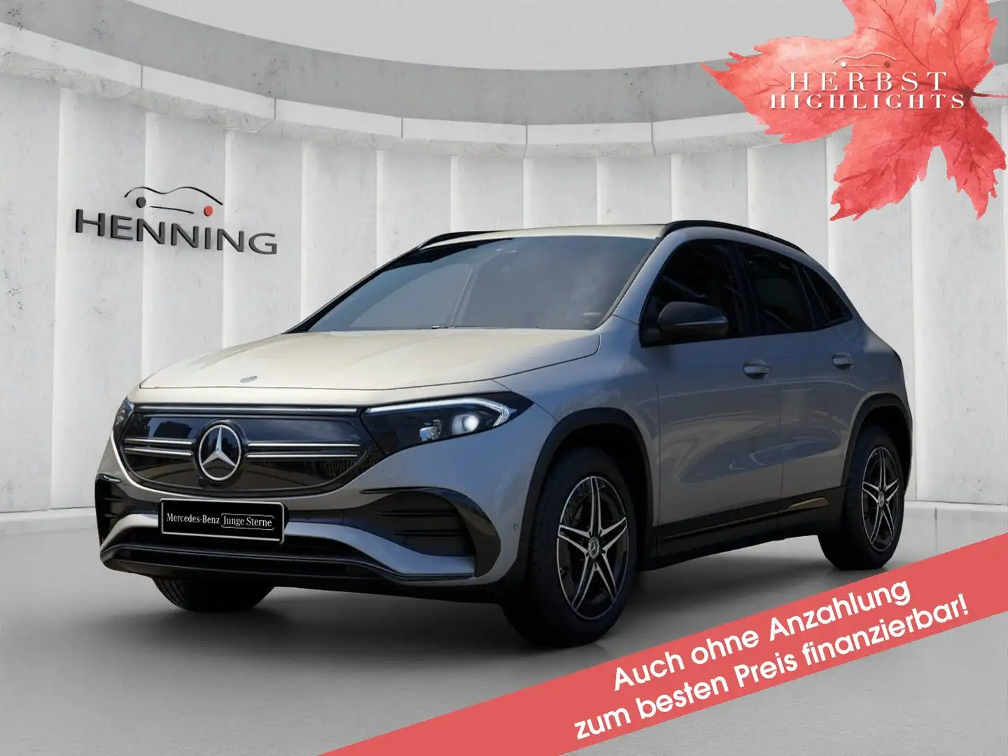 Mercedes-Benz EQA 300 AMG 4Matic Night-Paket Kamera LED Totw. Argent - 1