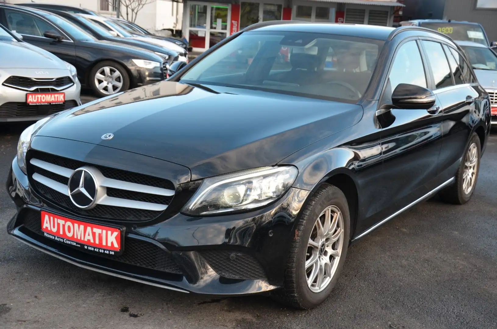 Mercedes-Benz C 200 d T*Autom.*Bi-Xenon*!! HANDLER Fahrzeug !! Noir - 2