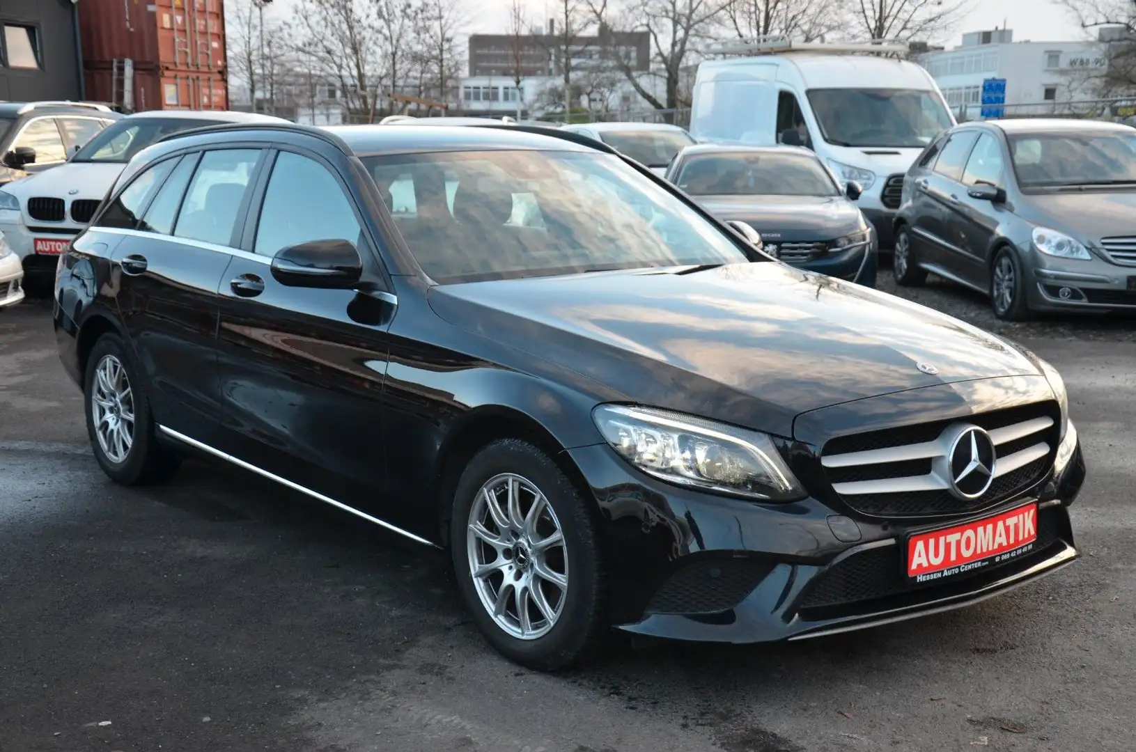 Mercedes-Benz C 200 d T*Autom.*Bi-Xenon*!! HANDLER Fahrzeug !! Noir - 1