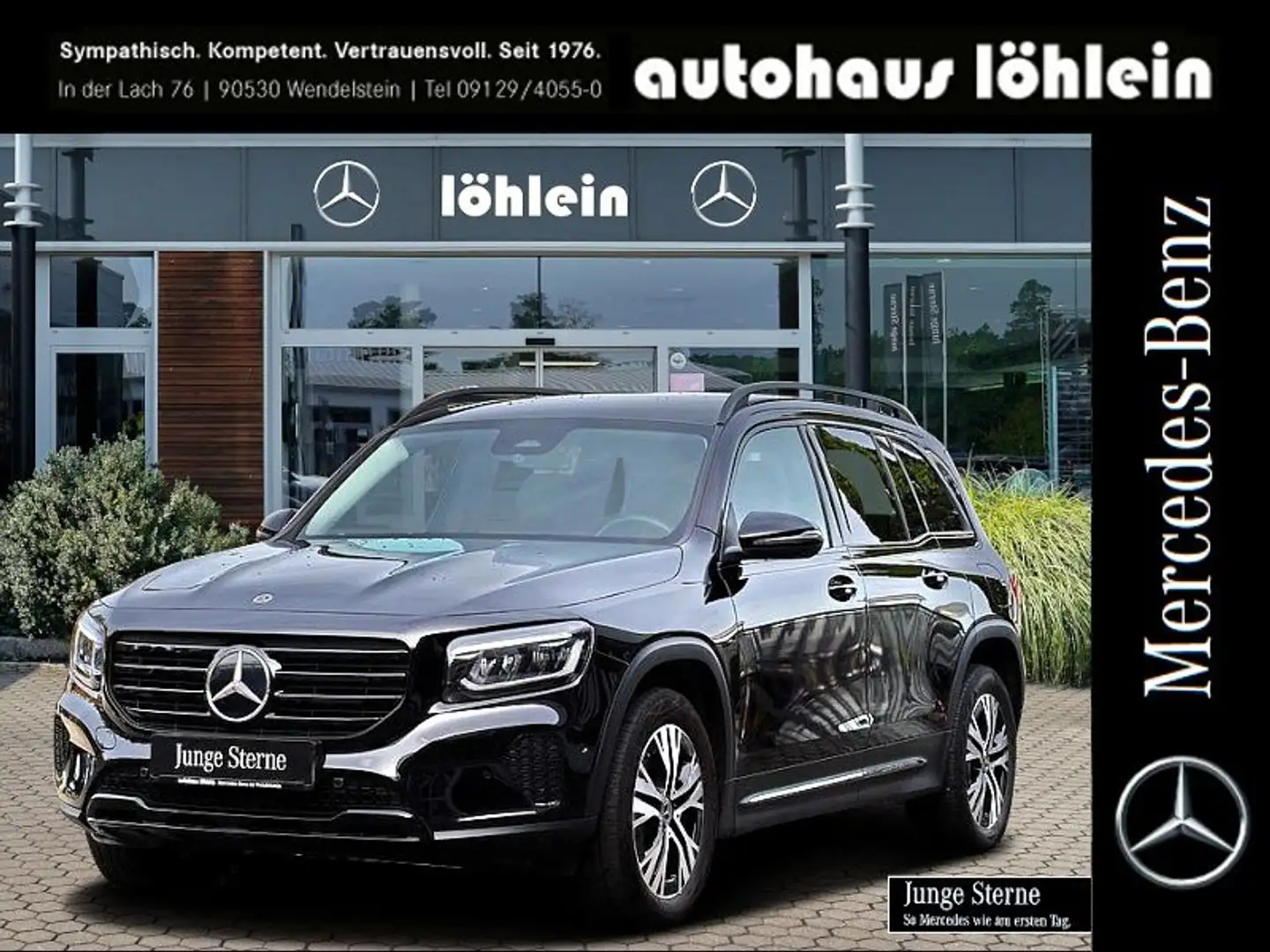 Mercedes-Benz GLB 200 d Progressive-ADV 7-SITZER+KAM+NIGHT+EAS Schwarz - 1