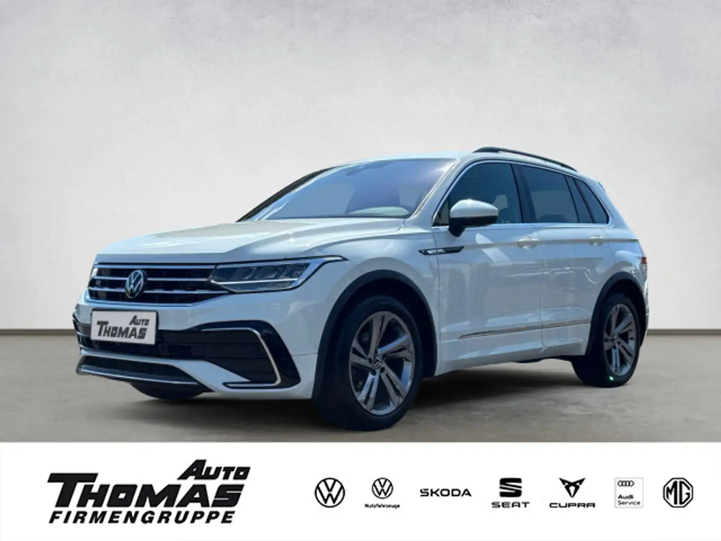 Volkswagen Tiguan R-Line 2.0TDI DSG Wit - 1