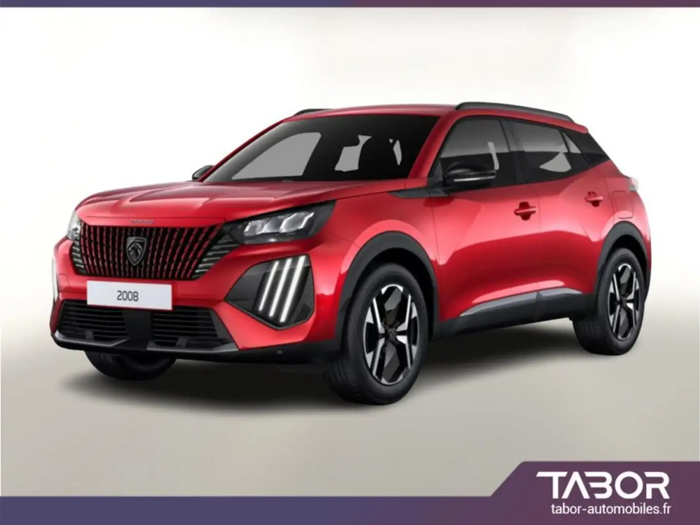 Peugeot 2008 MHEV 145 DSC6 Allure GPS ACC 360° Rouge - 1