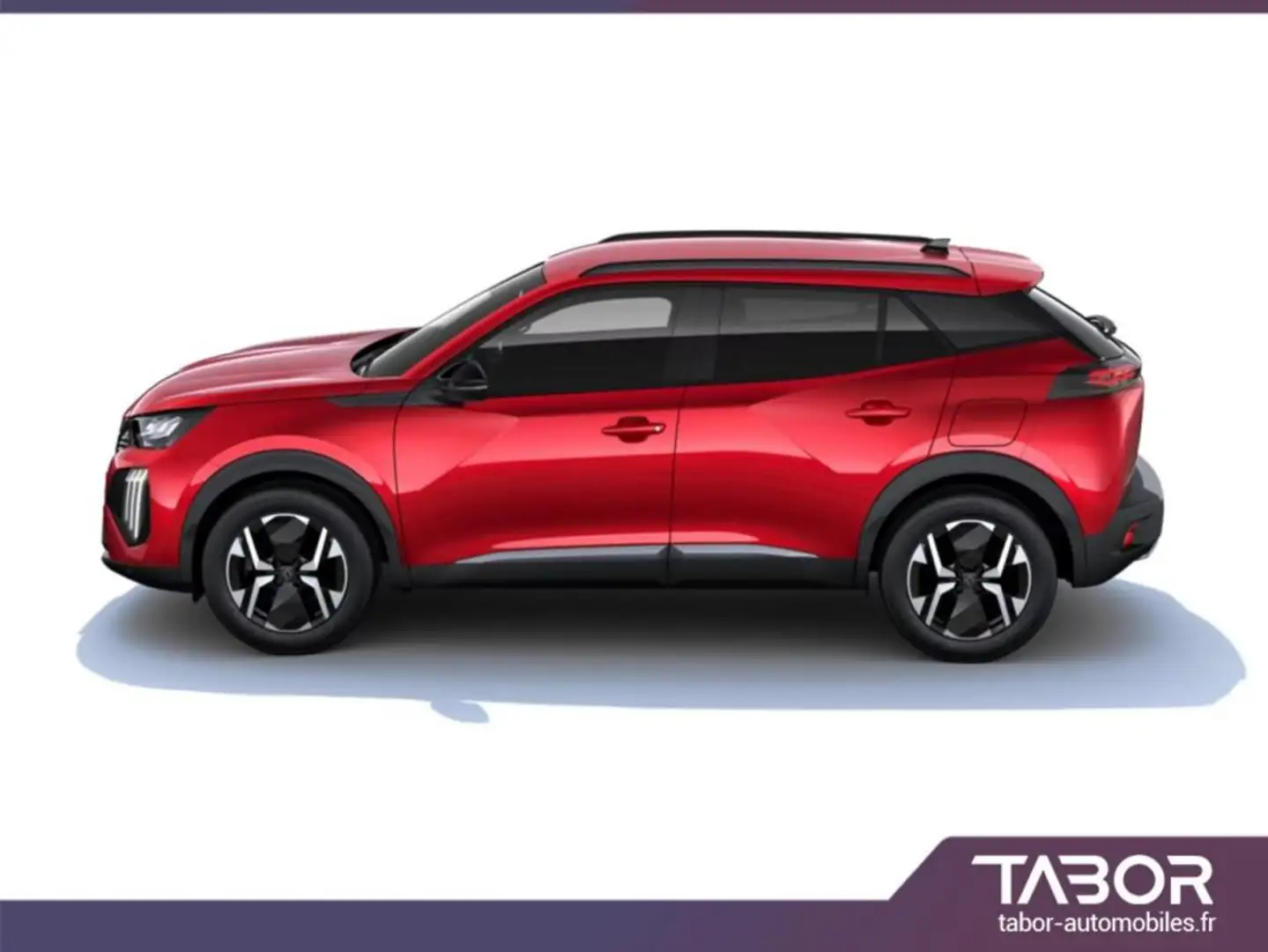 Peugeot 2008 MHEV 145 DSC6 Allure GPS ACC 360° Rouge - 2