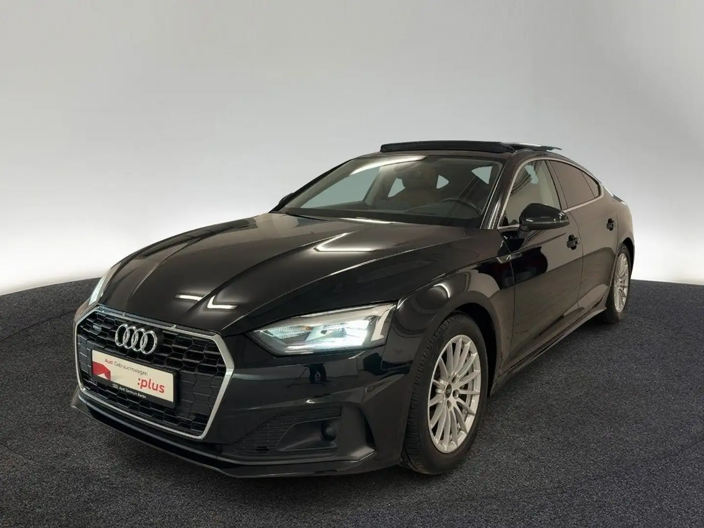Audi A5 40 TDI qu S tr. LED AHK HUD PANO Schwarz - 2