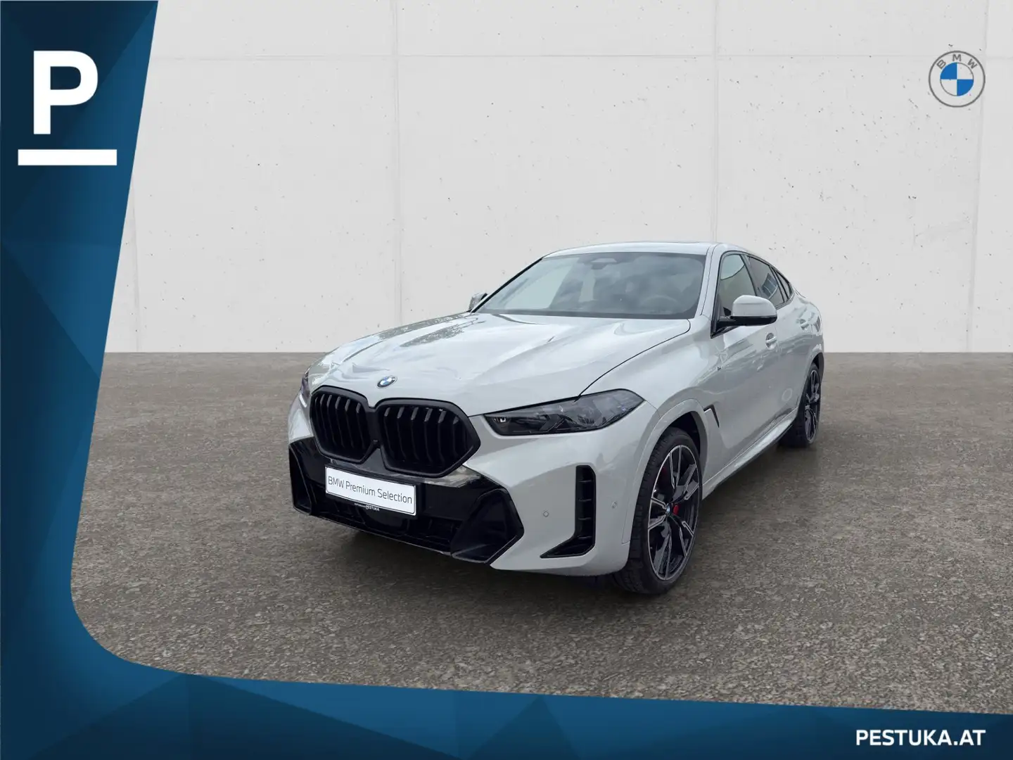 BMW X6 xDrive40d 48V Grau - 1