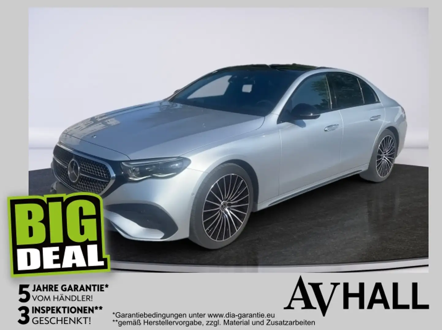 Mercedes-Benz E 220 d 4MATIC Rückfahrkamera,Klimaautomatik Silber - 1