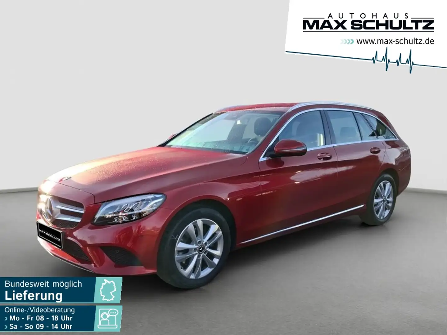 Mercedes-Benz C 200 T COMAND*AHZV*KAMERA*LED*HECKKLAPPE EL.* Rot - 1