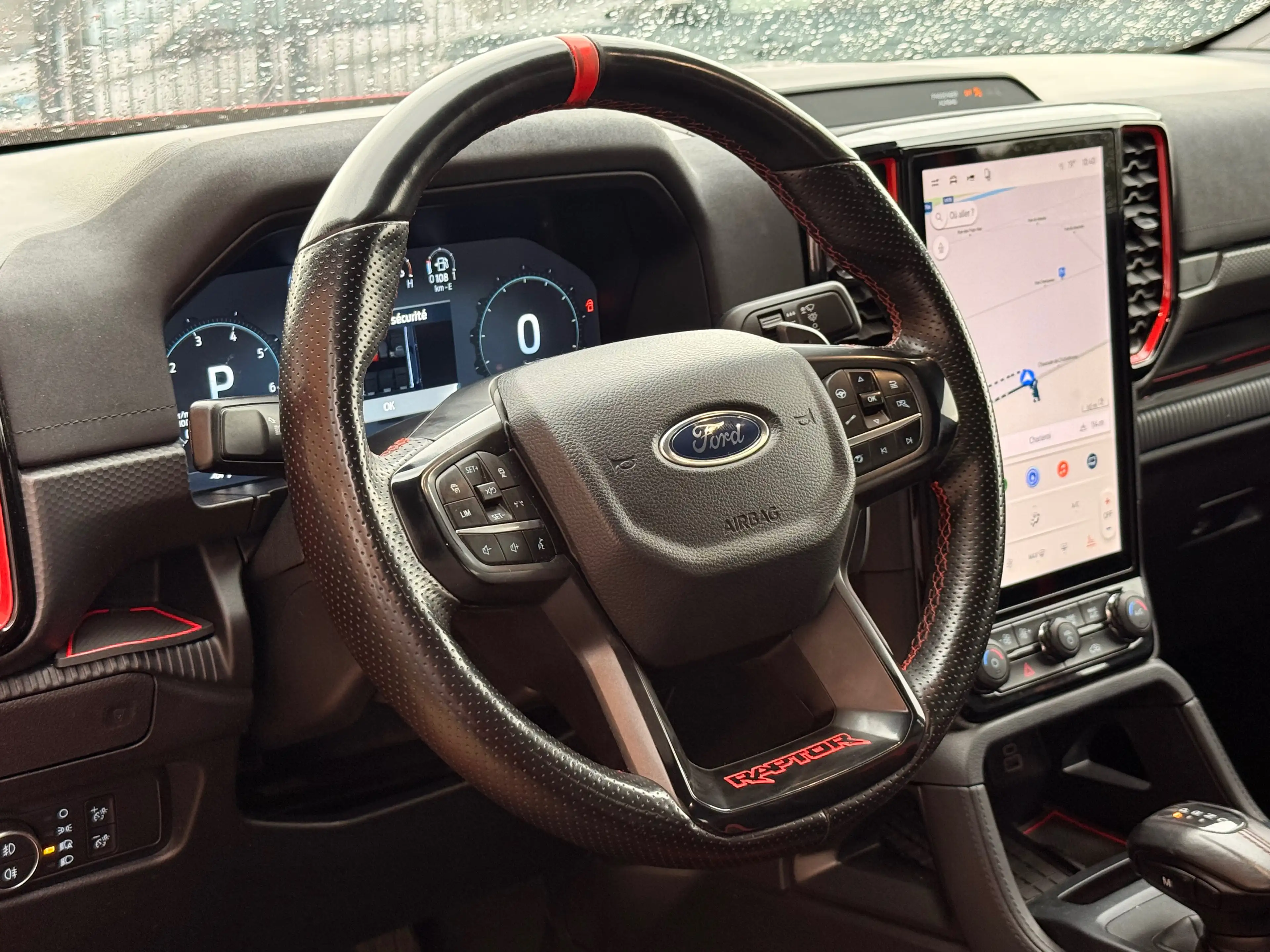 Ford Ranger Raptor 3.0 V6 4WD TVAC 292CV ACC CAMERA360° LED 1RE MAIN FULL OPT — photo 8