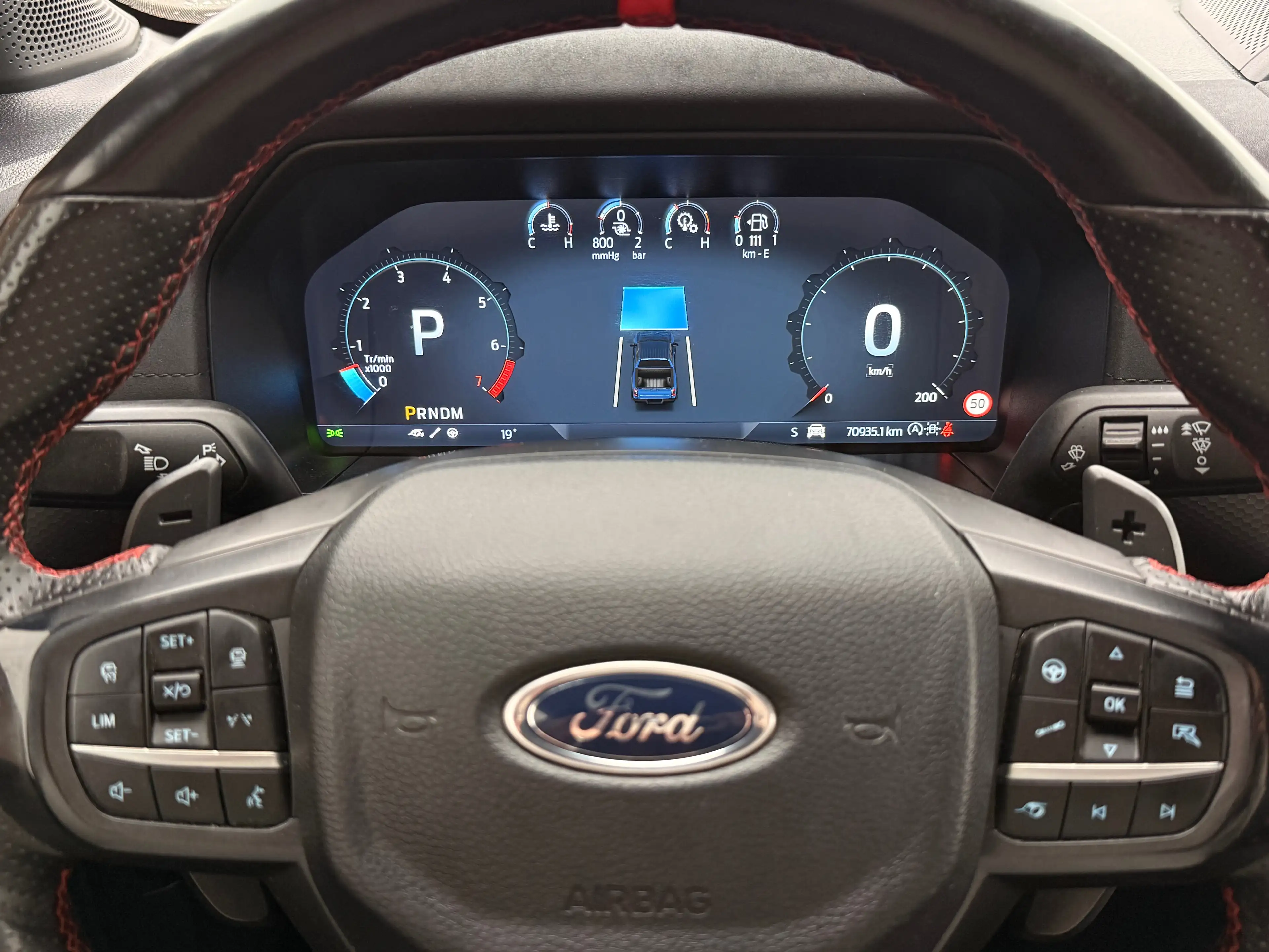 Ford Ranger Raptor 3.0 V6 4WD TVAC 292CV ACC CAMERA360° LED 1RE MAIN FULL OPT — photo 14