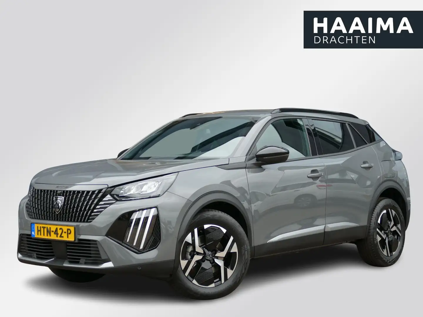 Peugeot 2008 1.2 Hybrid 145 Allure | 360° Camera | Adaptive Cru Grijs - 1