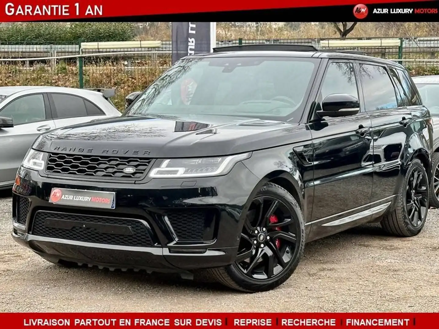 Land Rover Range Rover Sport II (2) P400E AUTOBIOGRAPHY Noir - 1