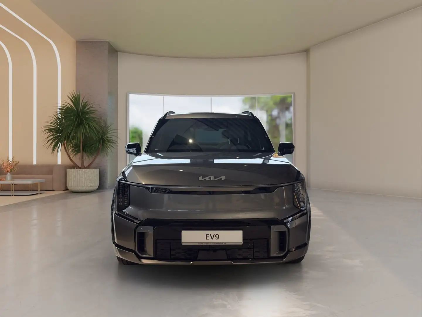 Kia EV9 AWD GT-Line Relax Glasdach AHK Grau - 2