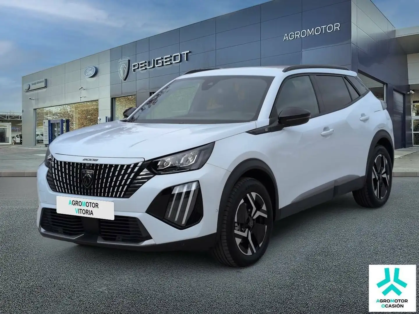 Peugeot 2008 Allure Eléctrico 115kW Wit - 1