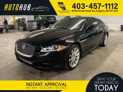 Black 2014 Jaguar XJ-Series XJ AWD Sedan All-Wheel Drive 8-Speed Automatic