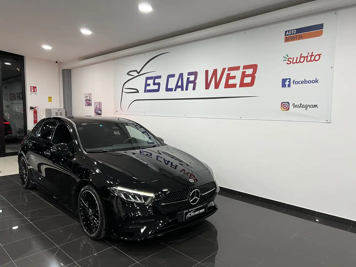 Mercedes-Benz A 200 d AMG Line Premium auto 150 cv Noir - 1