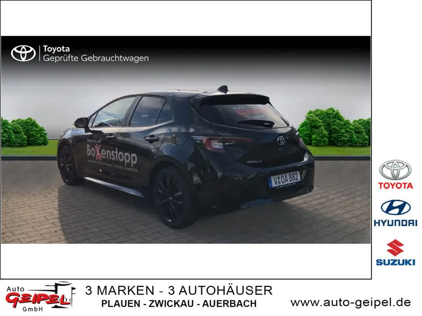 Toyota Corolla 1.2 Turbo Team Deutschland Schwarz - 2