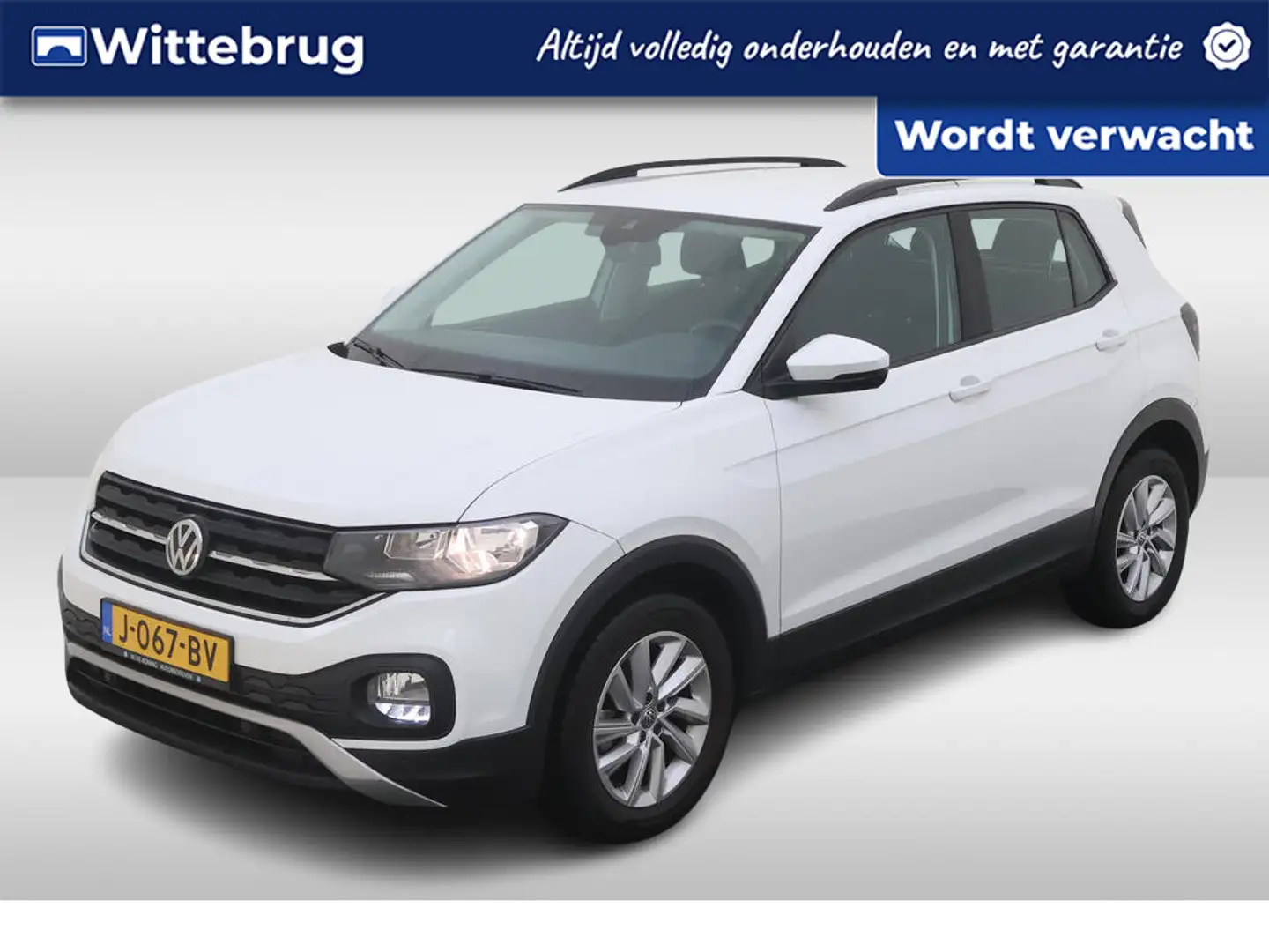 Volkswagen T-Cross 1.0 TSI 95pk Life / App-Connect / Navigatie / 16"L Weiß - 1
