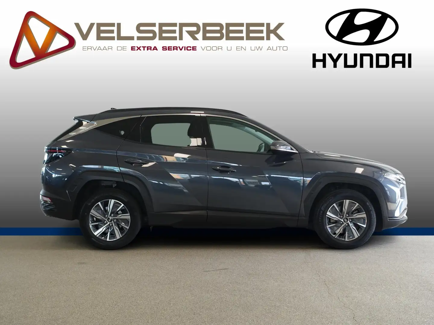 Hyundai TUCSON 1.6 T-GDI HEV Comfort Smart * Carplay/Camera * Grijs - 2
