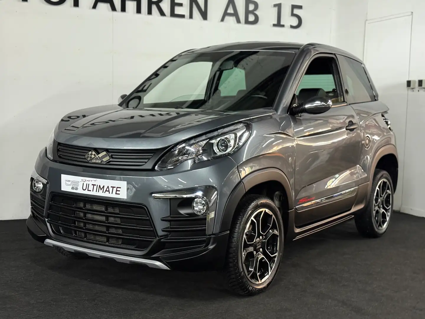 Ligier JS 60 Luxe, CarPlay, Leiser DCI Motor RFK Inkl Lieferung Grau - 2